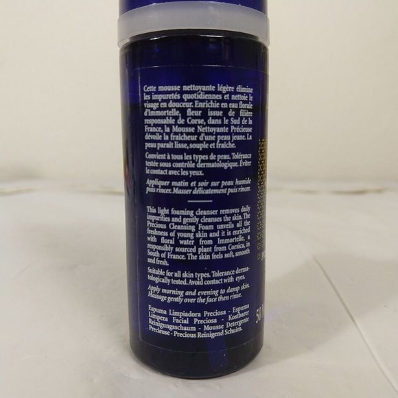 L'OCCITANE Immortelle Precious Cleansing Foam 50ML NEW - Picture 3 of 4